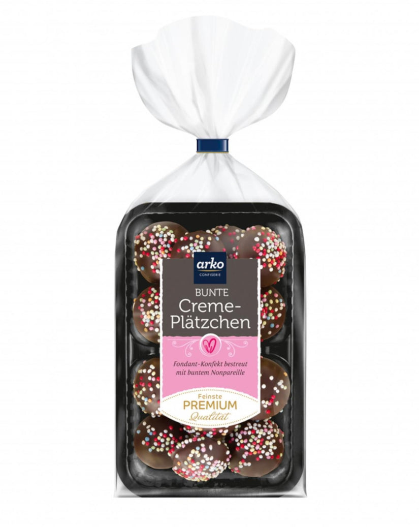 Arko Creme Hütchen Zartbitter 125g
