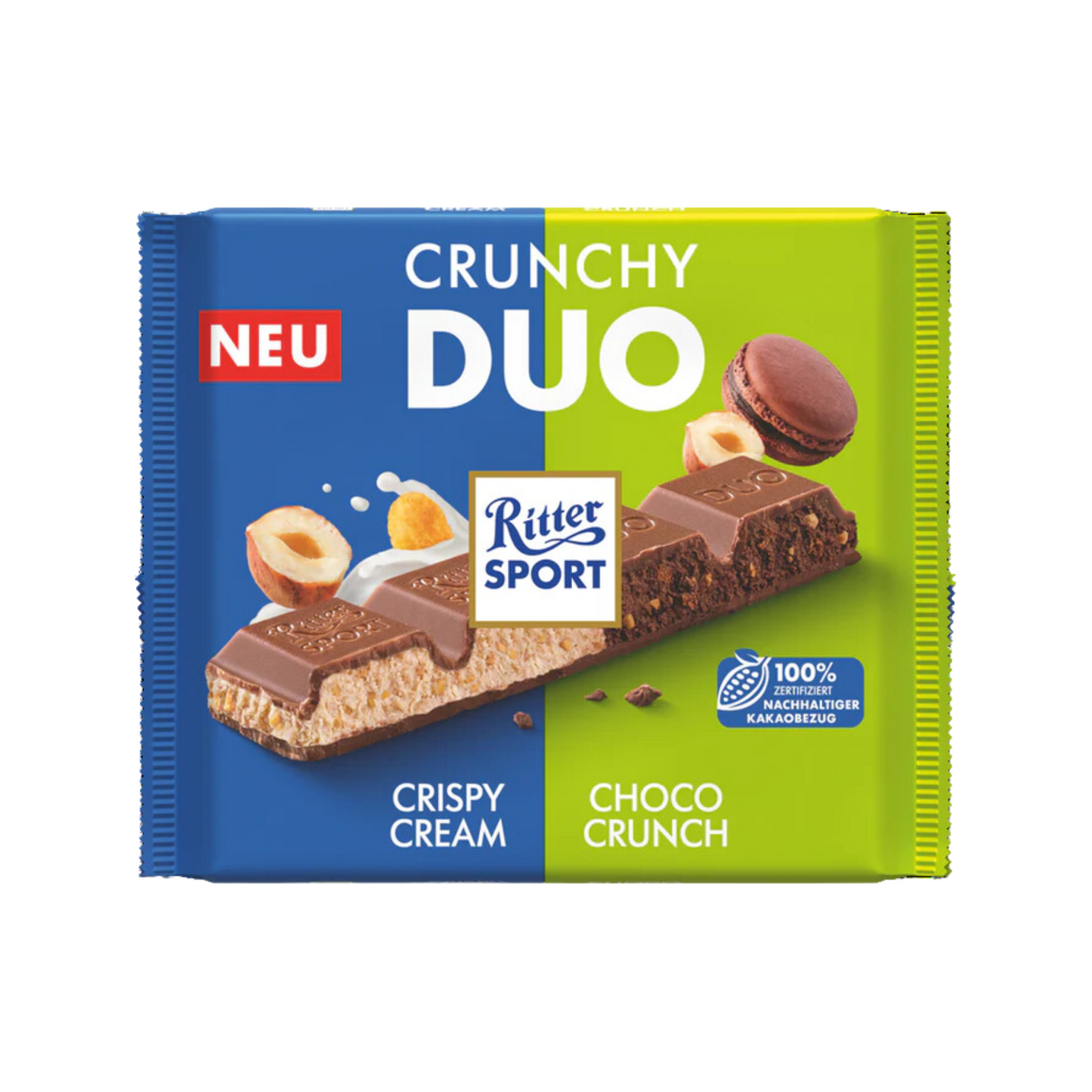 Ritter Sport Crunchy Duo Tafel 218g