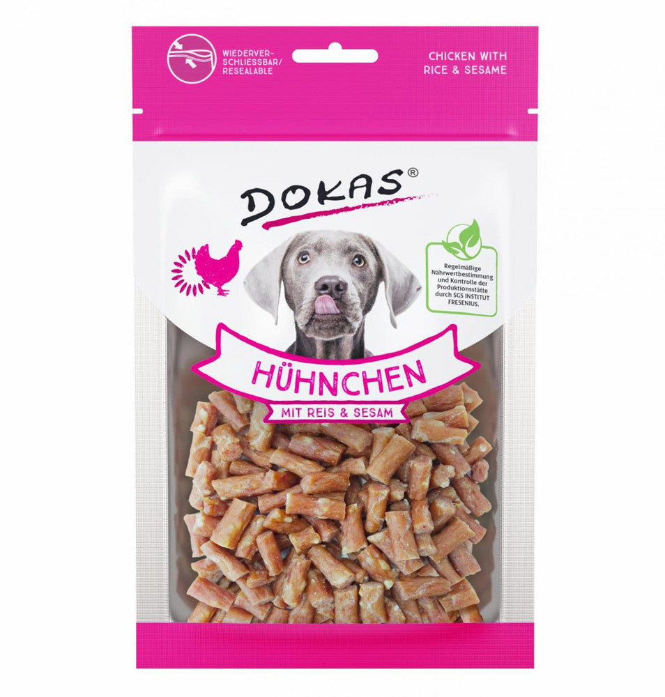 Dokas Hühnchen mit Reis&Sesam 70g