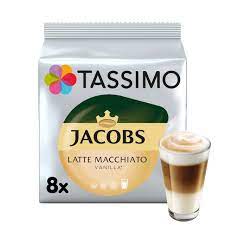 Tassimo Jacobs Kaffee Latte Macchiato Vanilla 8+8ST 268g