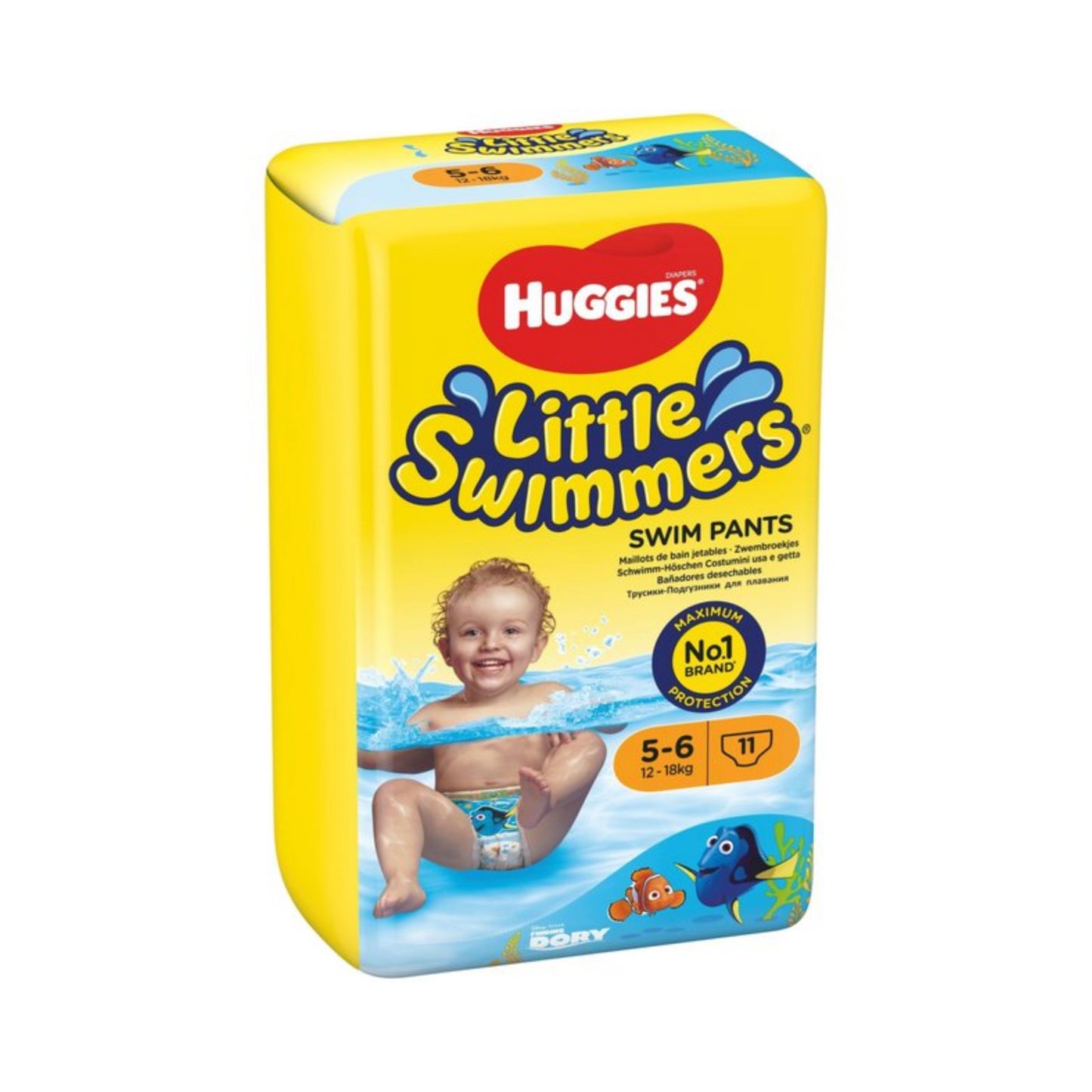 Huggies Little Swimmers 12-18kg Gr.5-6 11ST