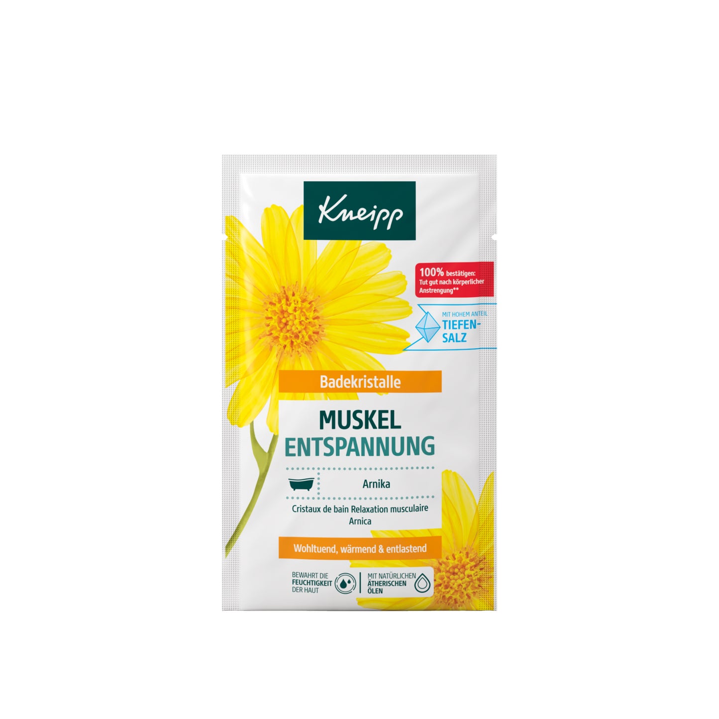 Kneipp Badekristalle Muskel Entspannung Arnika Aktiv 60g