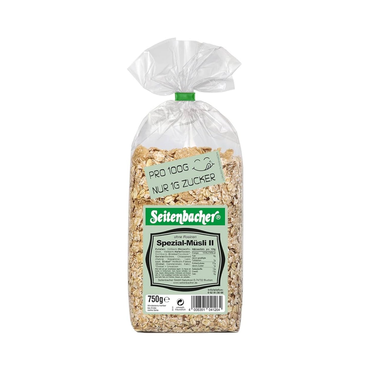 Seitenbacher Spezial-Müsli II 750g