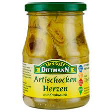 Feinkost Dittmann Artischockenherzen mit Knoblauchzehen 330g