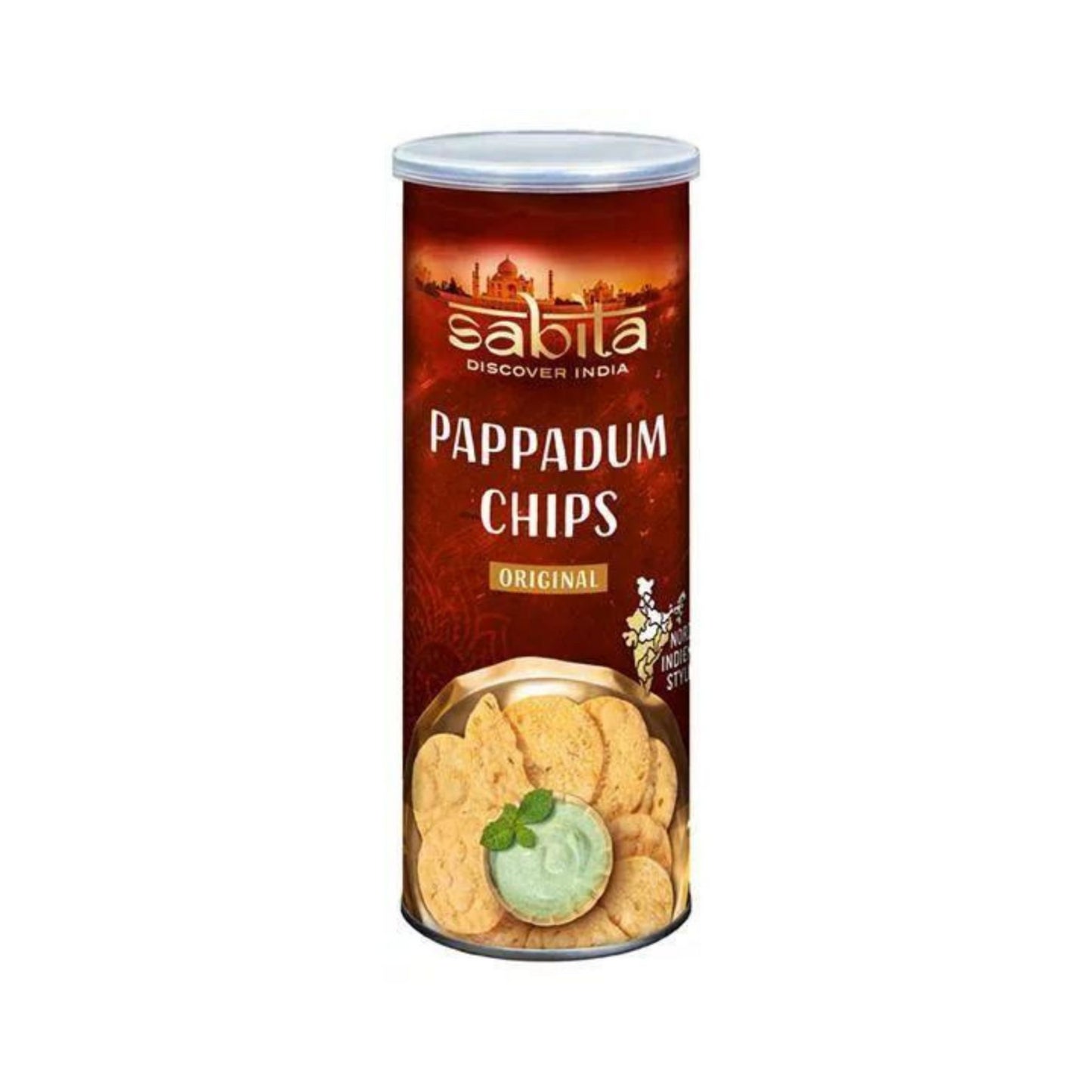 Sabita Pappadum Chips Original 60g