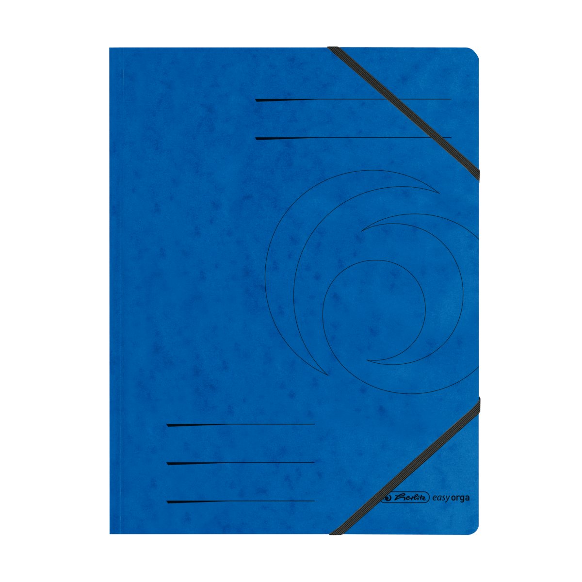 Herlitz Eckspanner Colorspan blau A4