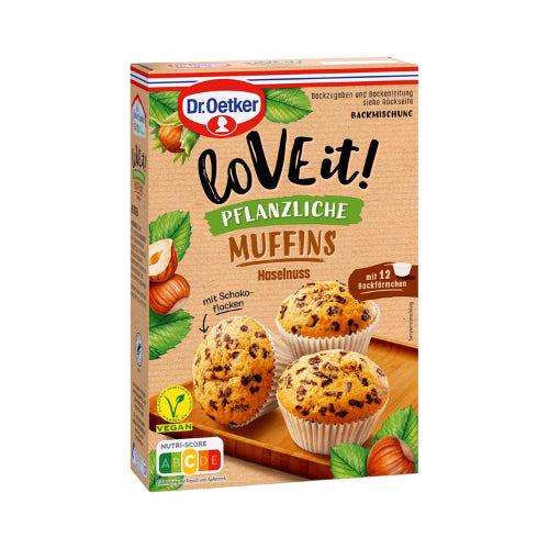 Dr.Oetker LoVE it! Pflanzliche Muffins 435g