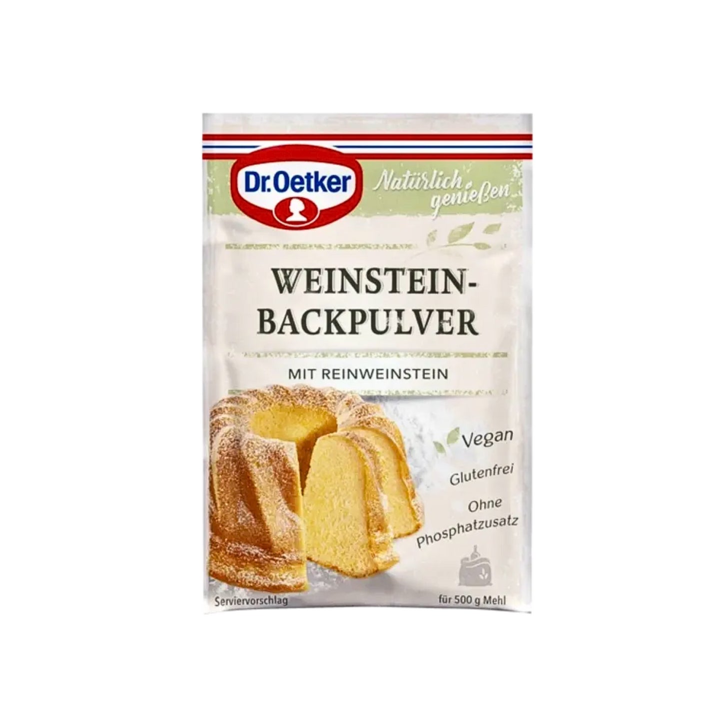 Dr.Oetker Weinstein-Backpulver 3ST für 1,5kg 60g