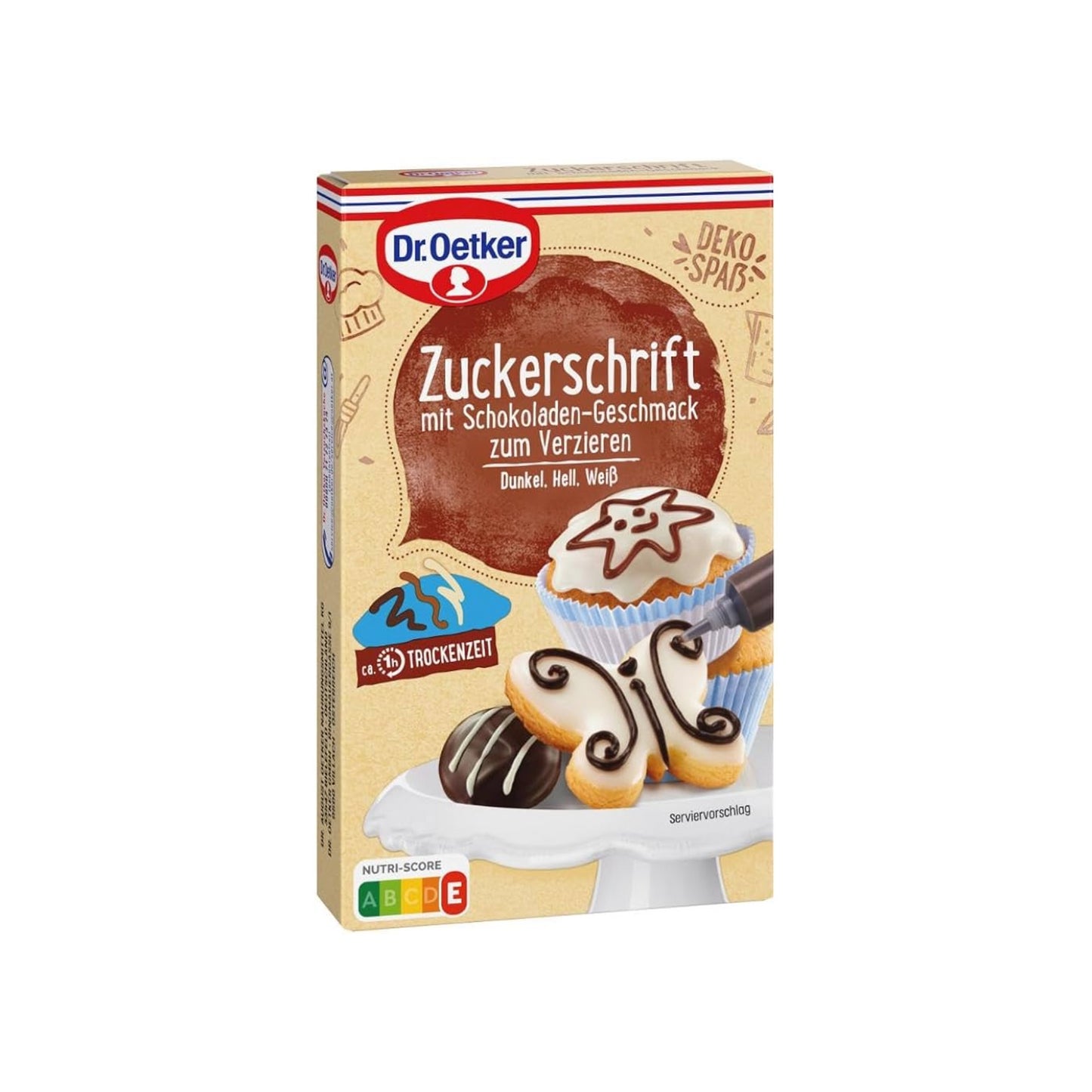 Dr.Oetker Zuckerschrift Schokoladengeschmack 75g