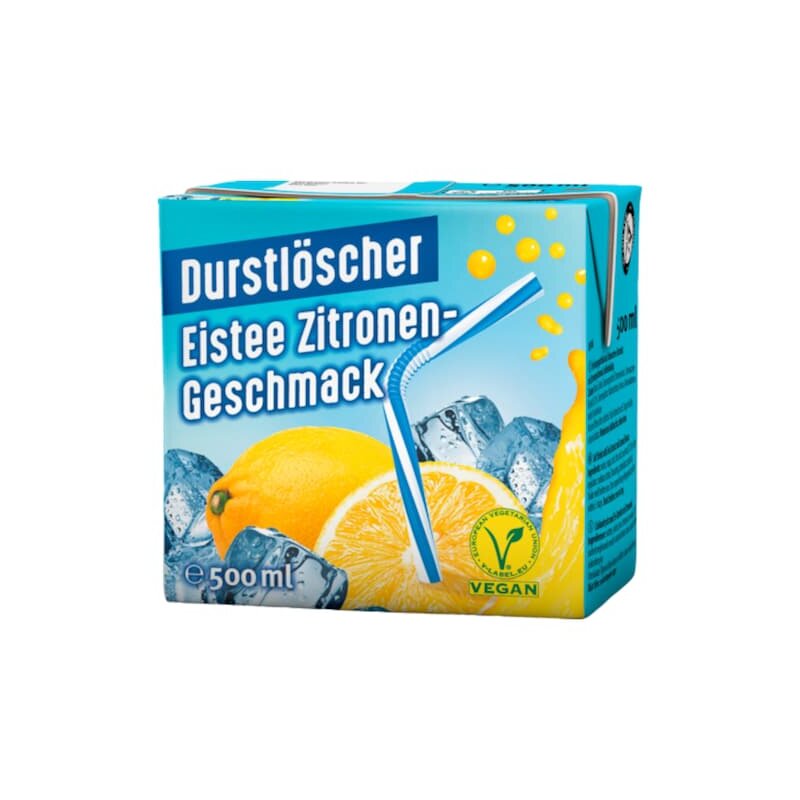 Durstlöscher Eistee Zitrone 0,5l EW