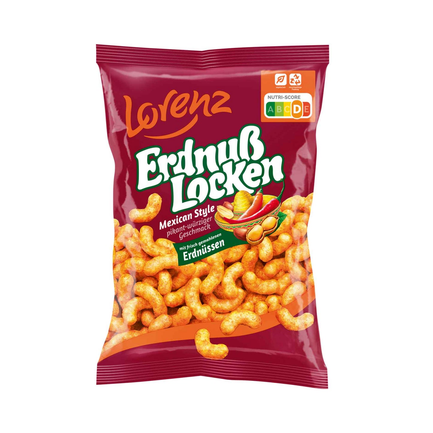 Erdnußlocken Mexican Style 175g