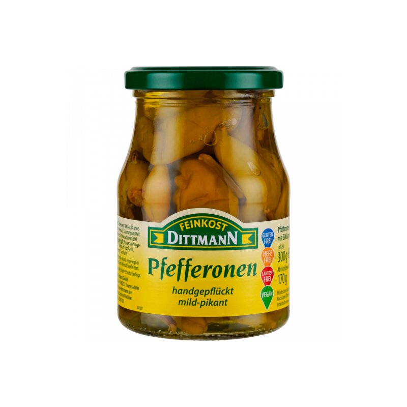 Feinkost Dittmann Pfefferonen mild pikant 300g