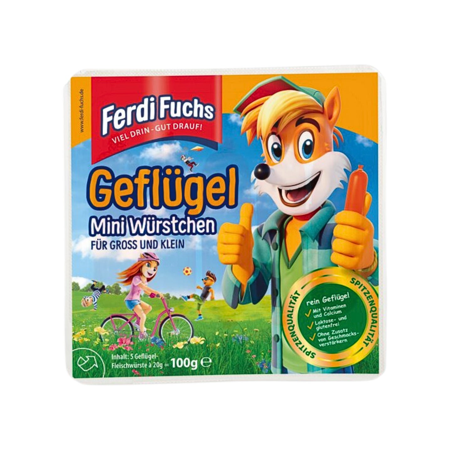 Ferdi Fuchs Geflügel Mini Würstchen 5x20g