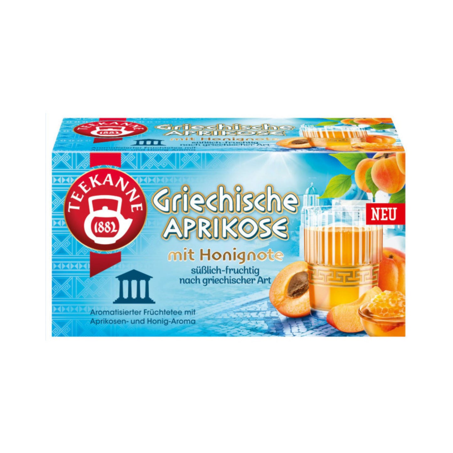 Teekanne Griechische Aprikose 20ST 45g