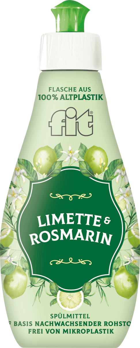 fit Handgeschirrspülmittel Limette&Rosmarin 400ml