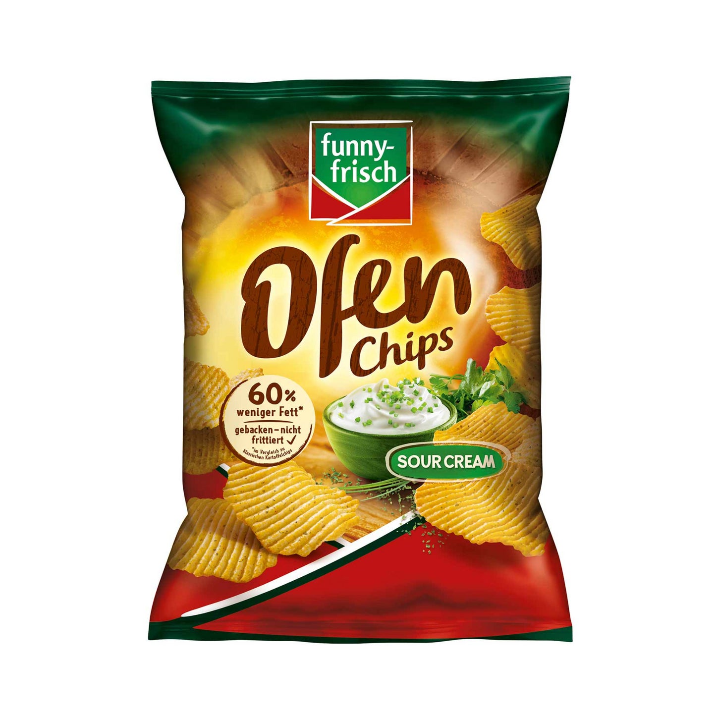 Funny-frisch Ofen Chips Sour Cream 125g