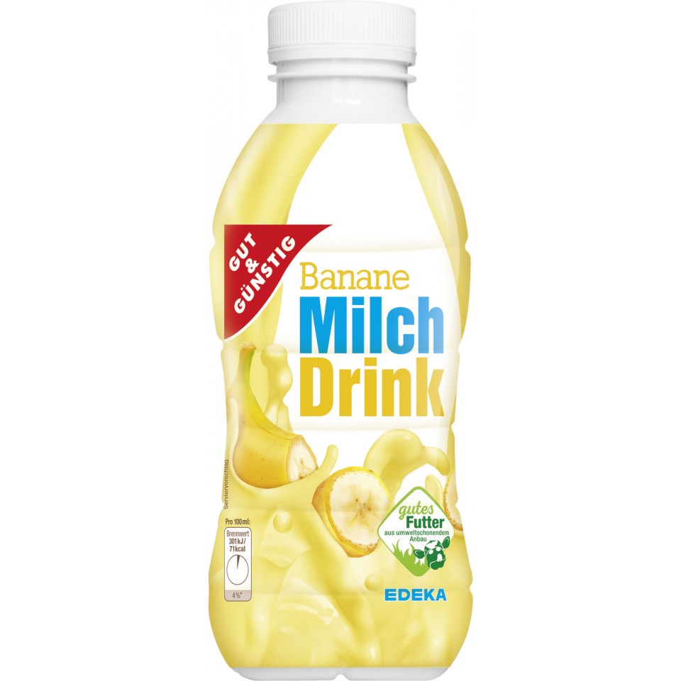 GUT&GÜNSTIG Milchdrink Banane 500ml DPG