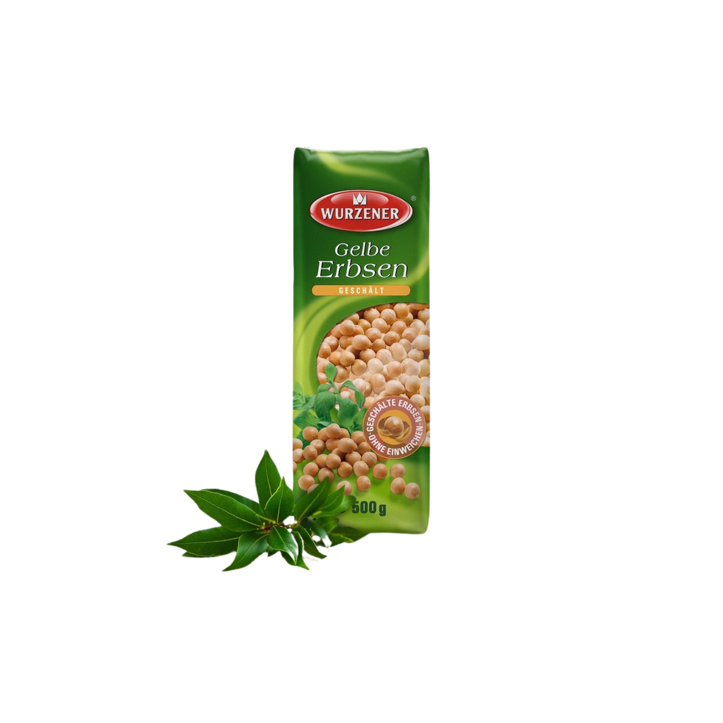 Wurzener gelbe Schälerbsen ganz 500g