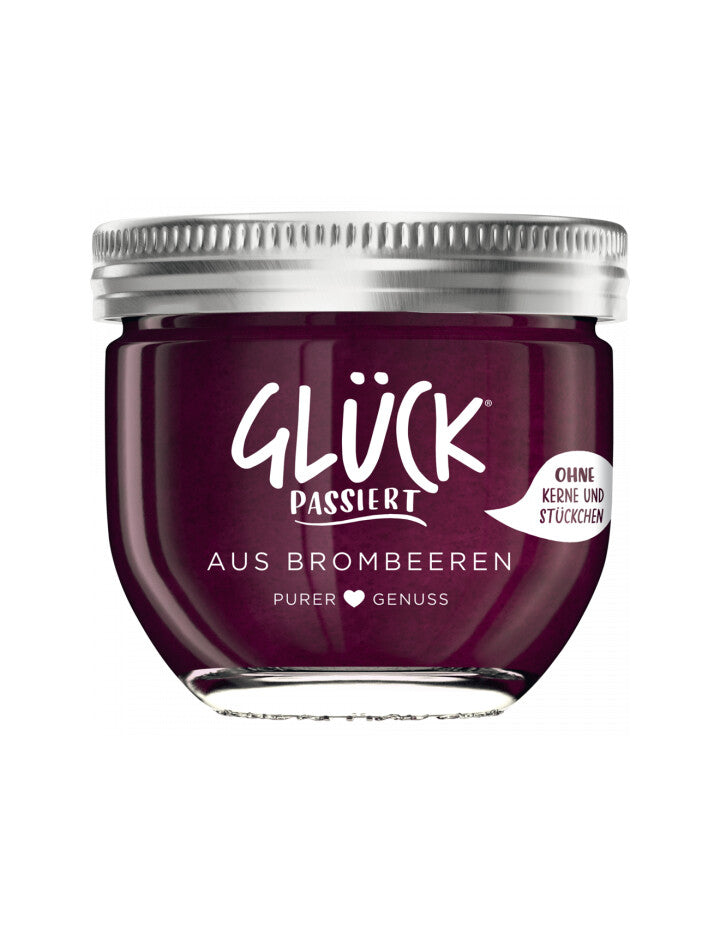 Glück Passiert Fruchtaufstrich Brombeere 230g