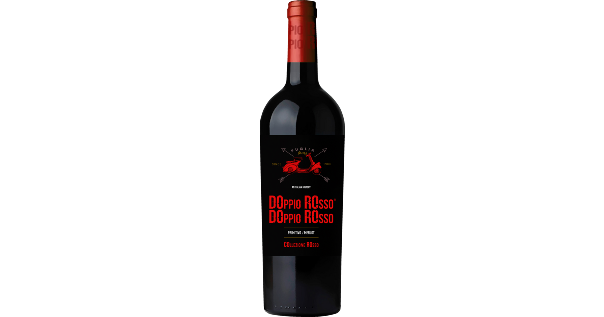 Doppio Rosso Primitivo Merlot IGT halbtrocken 0,75l