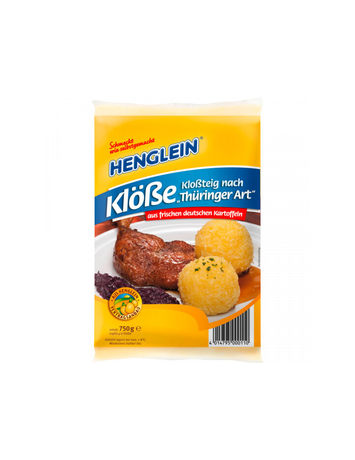 HENGLEIN Kloßteig Unser Bester für rohe Klöße Thüringer Art 750g