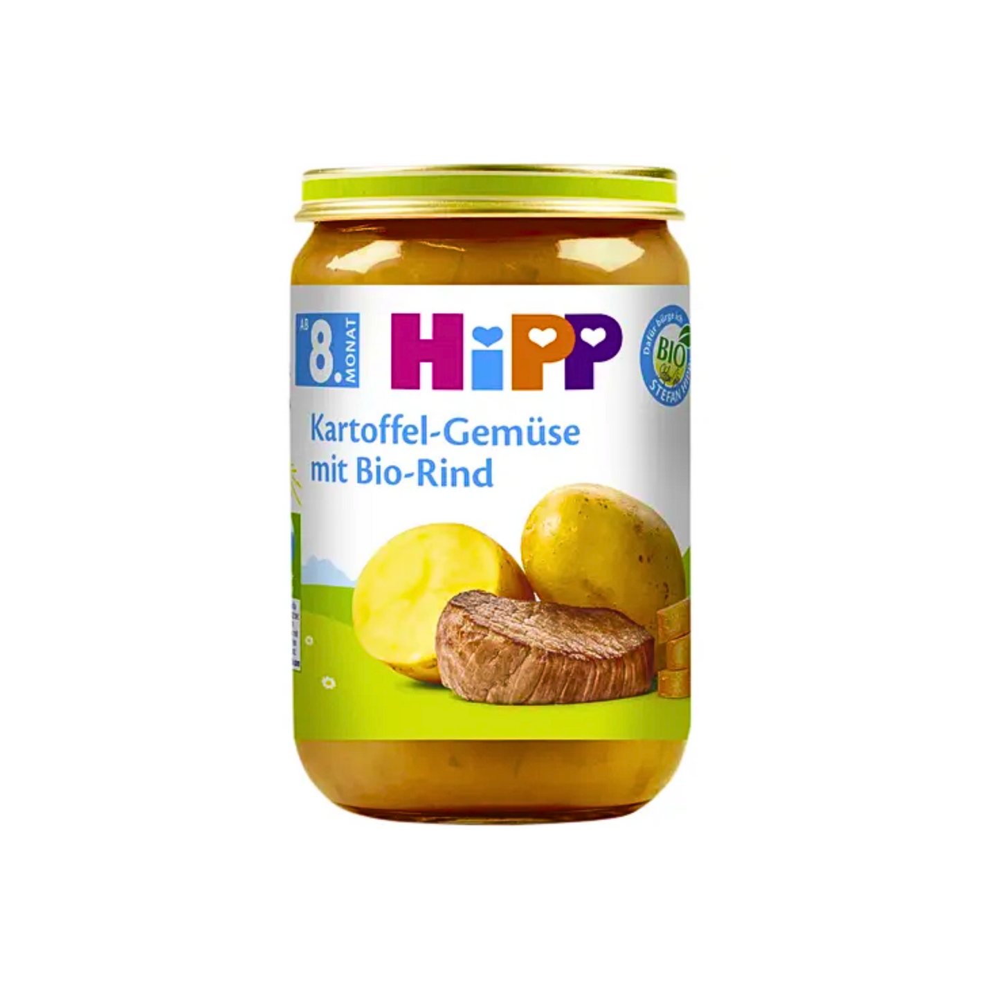 Bio Hipp Menü Kartoffelgemüse mit Rind ab 8. Monat 220g