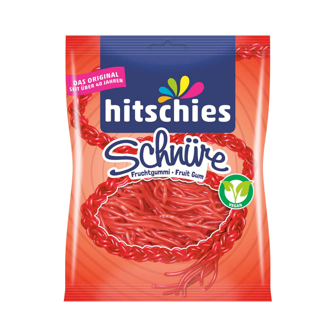 Hitschies Erdbeer-Schnüre 125g