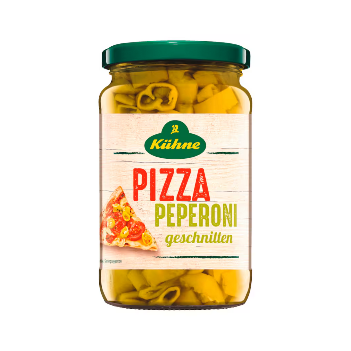 Kühne Pizza Peperoni mittelscharf 340g