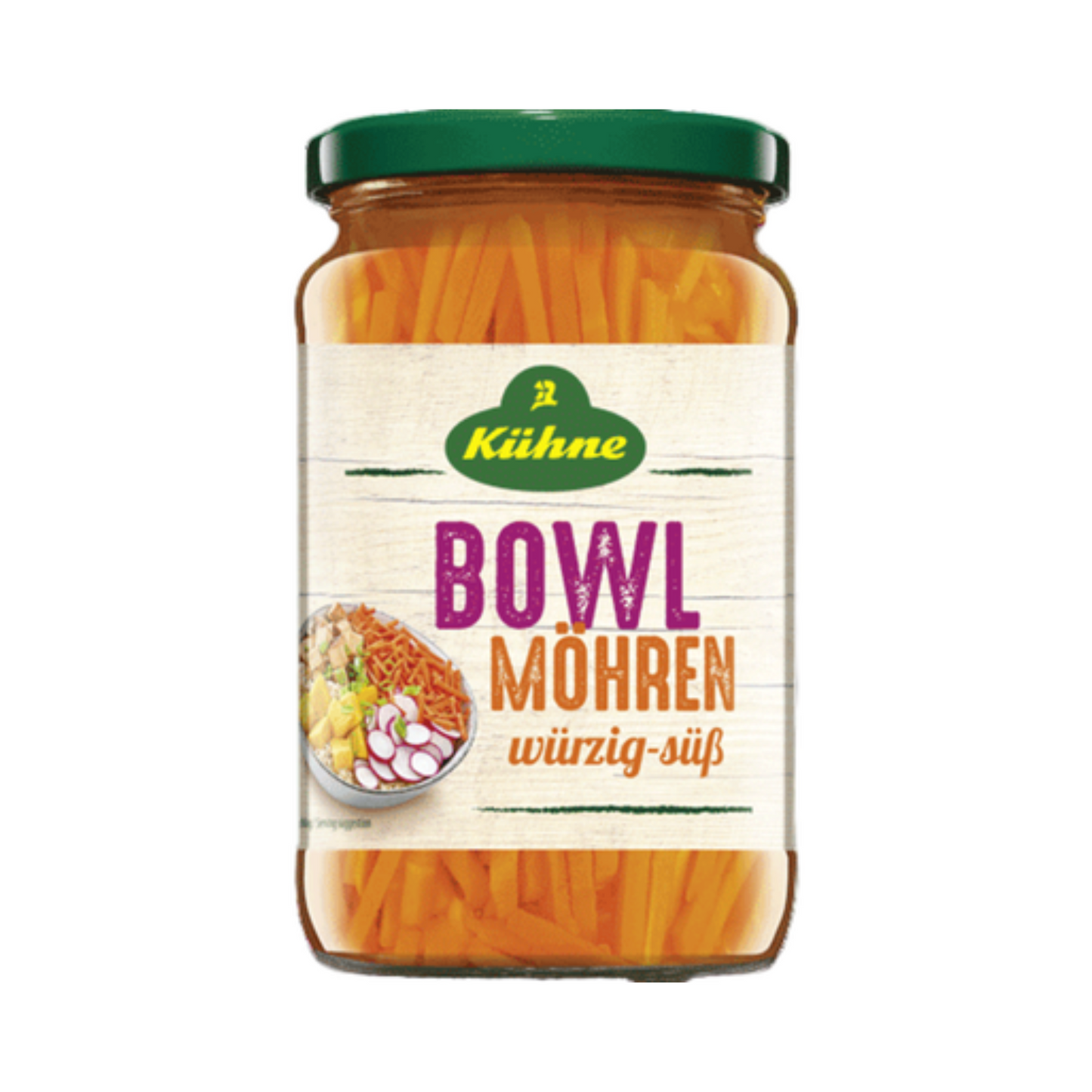 Kühne Bowl Möhren 330g