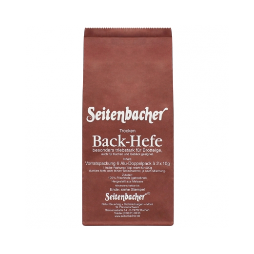 Seitenbacher Trocken-Back-Hefe 2x12g