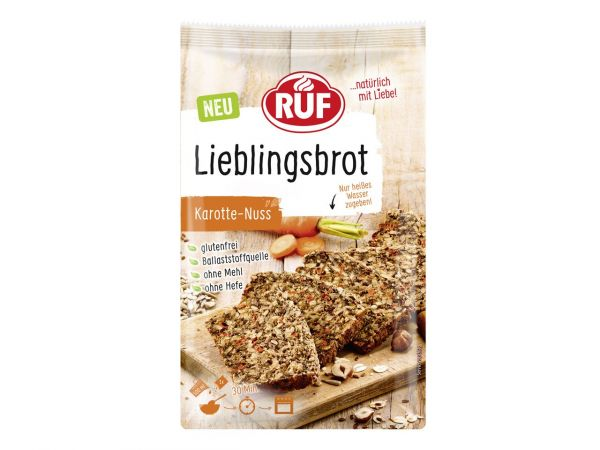 RUF Lieblingsbrot Karotte Nuss 600g