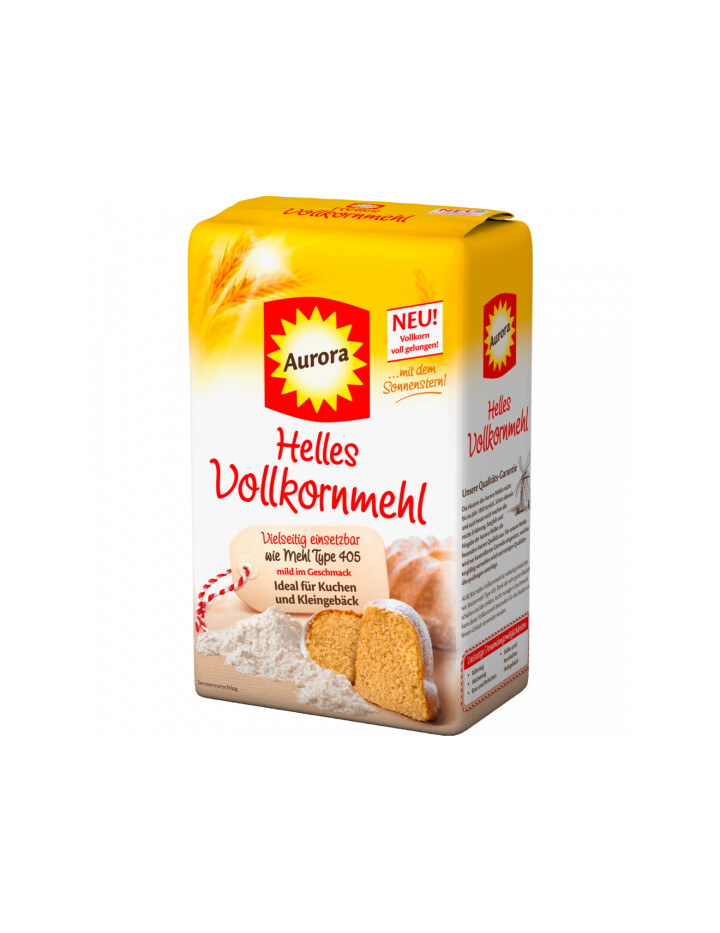Aurora Weizenvollkorn Mehl 1kg