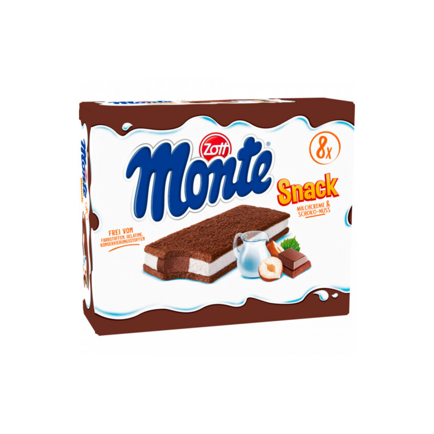 Zott Monte Snack Schoko 8x29g