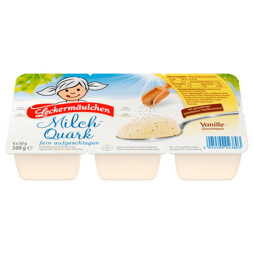 Frischli Leckermäulchen Mini Vanilla 6x50g