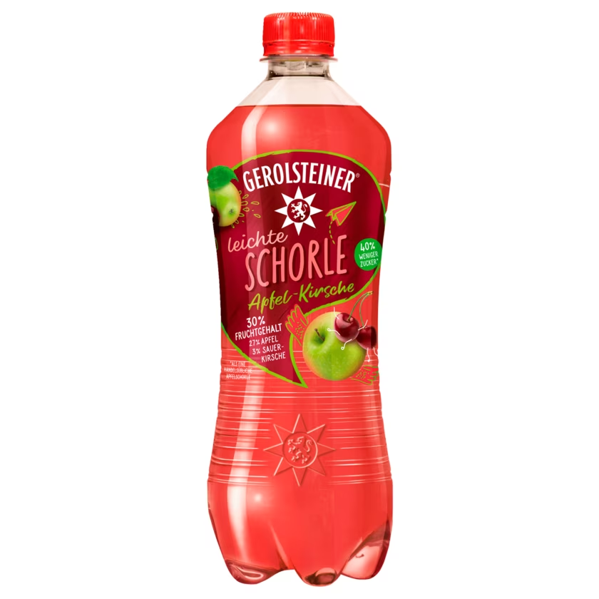 Gerolsteiner Leichte Schorle Apfel-Kirsche 0,75l DPG