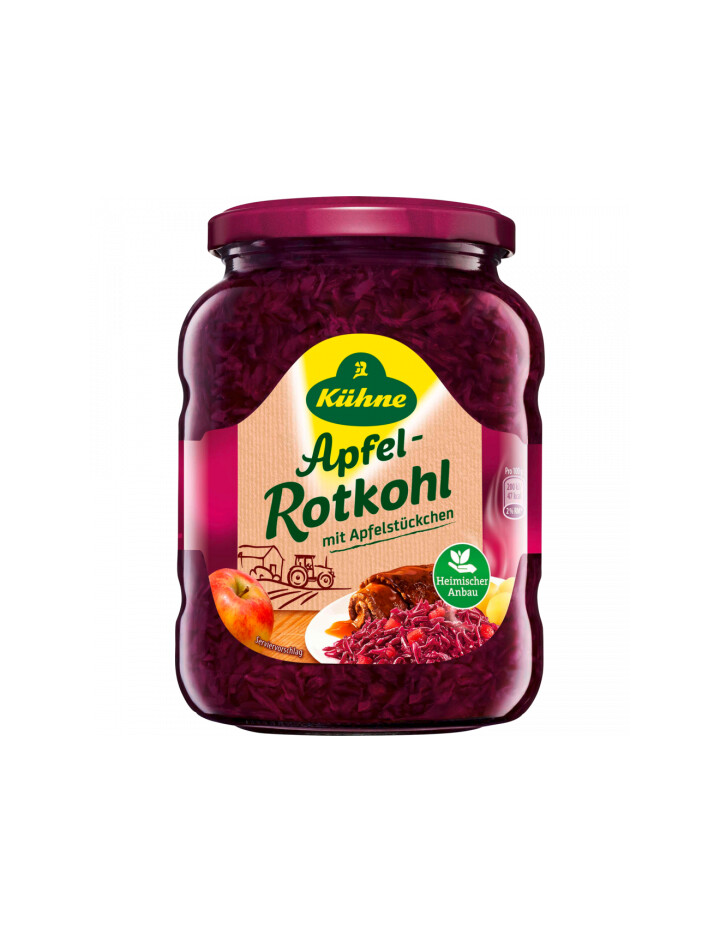 Kühne Apfelrotkohl 680g
