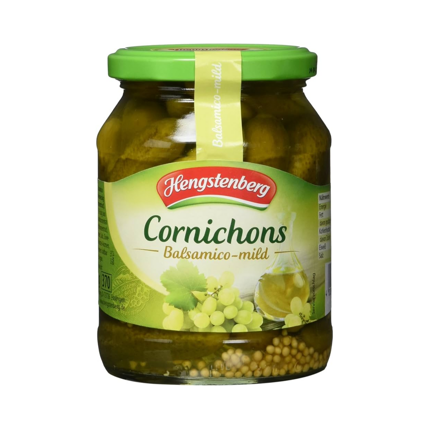 Hengstenberg Milde Cornichons 330g