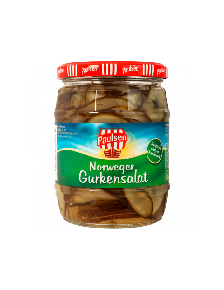 Paulsen Norweger Gurkensalat 530g