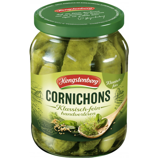 Hengstenberg Cornichons klassisch 330g