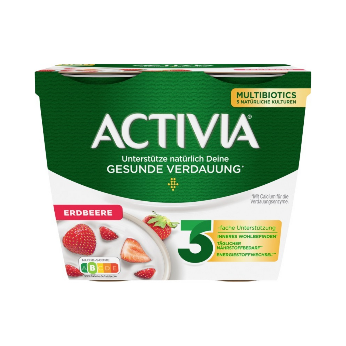 Activia Erdbeere 3,5% 4x115g