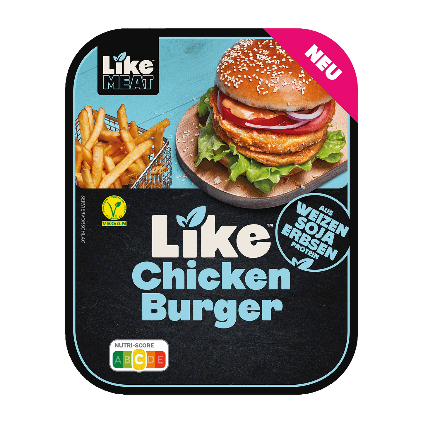 Like Chicken Burger vegan 180g