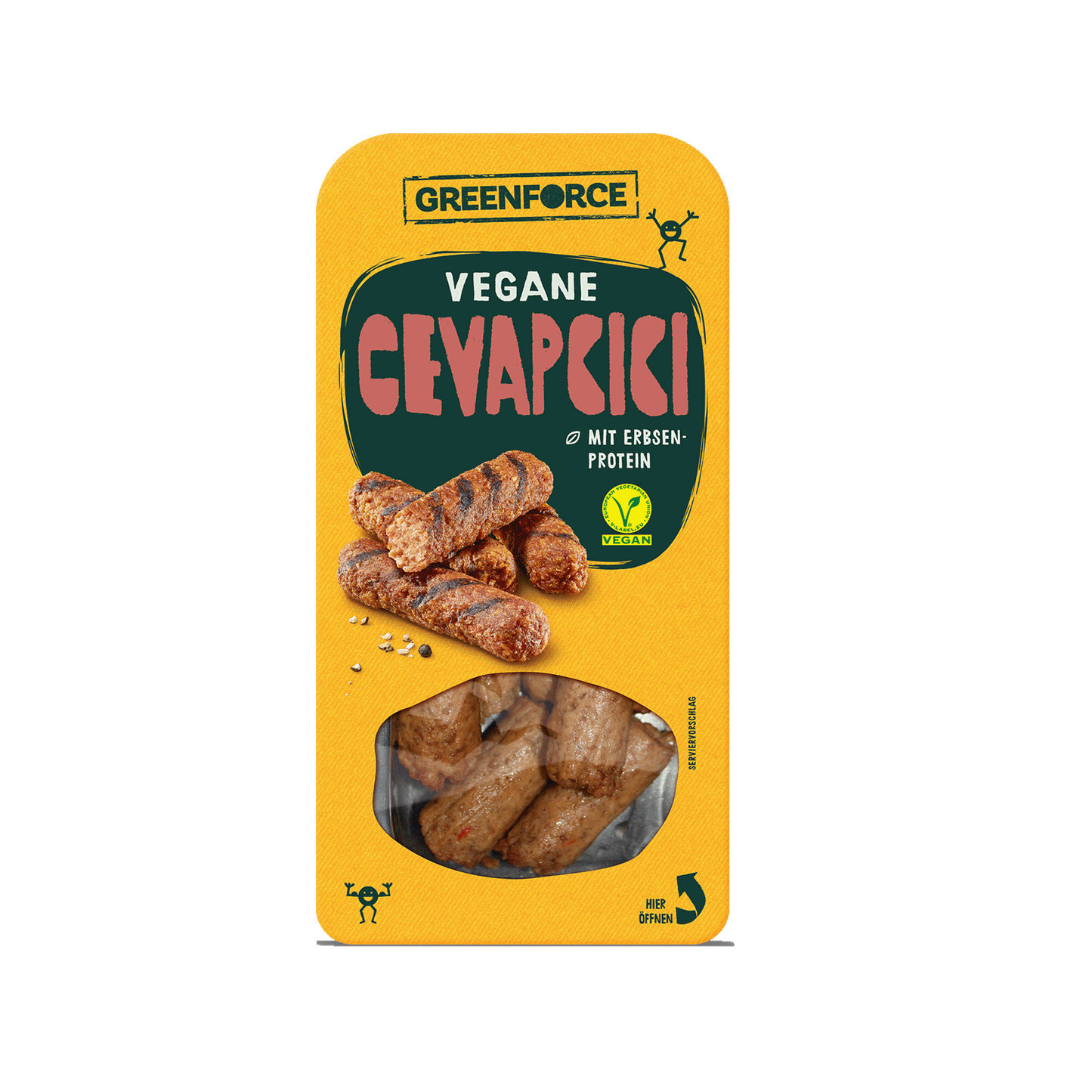 Greenforce Vegane Cevapcici 180g