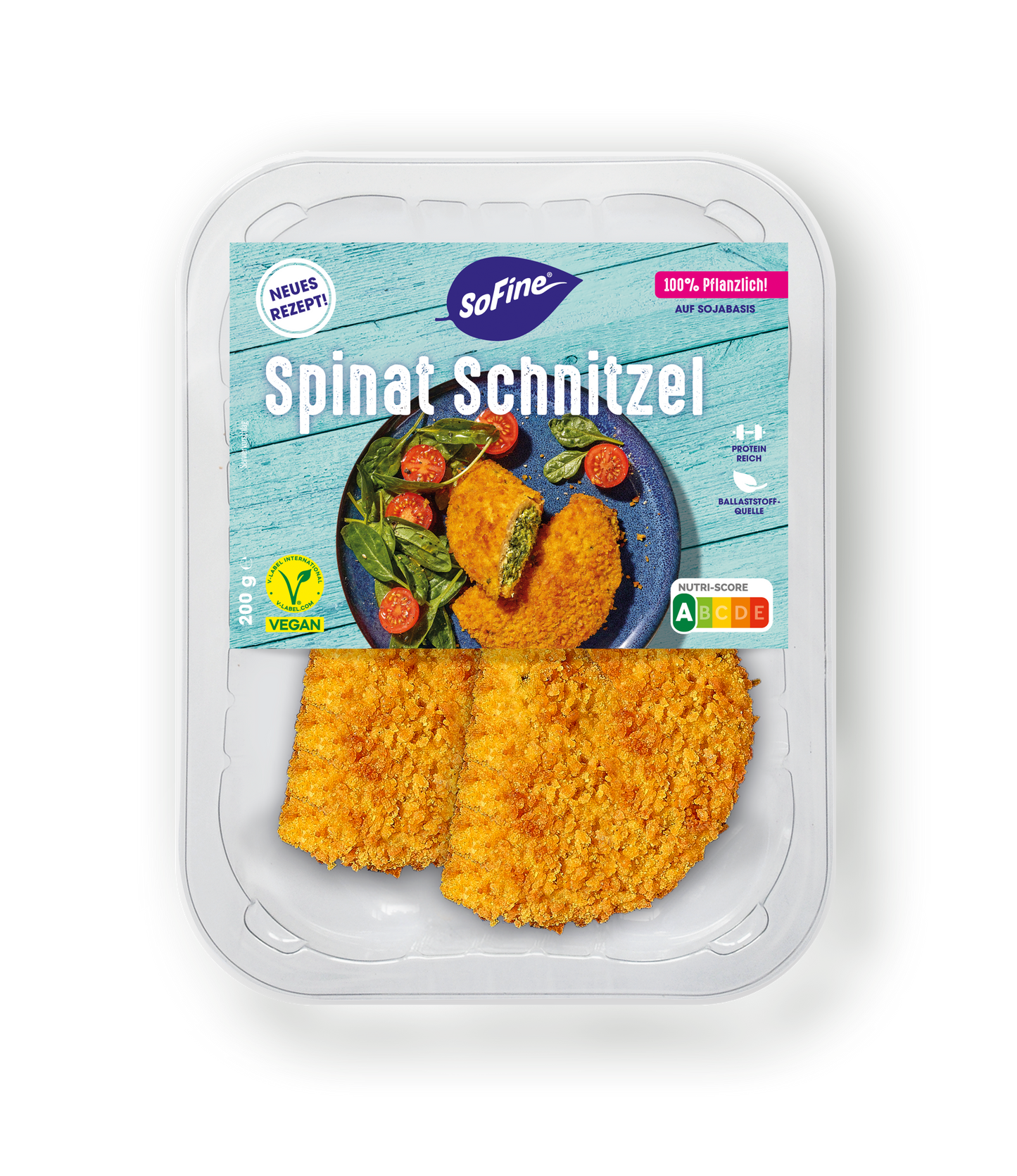 SoFine Spinat Schnitzel 200g