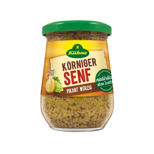 Kühne Senf körnig 250ml