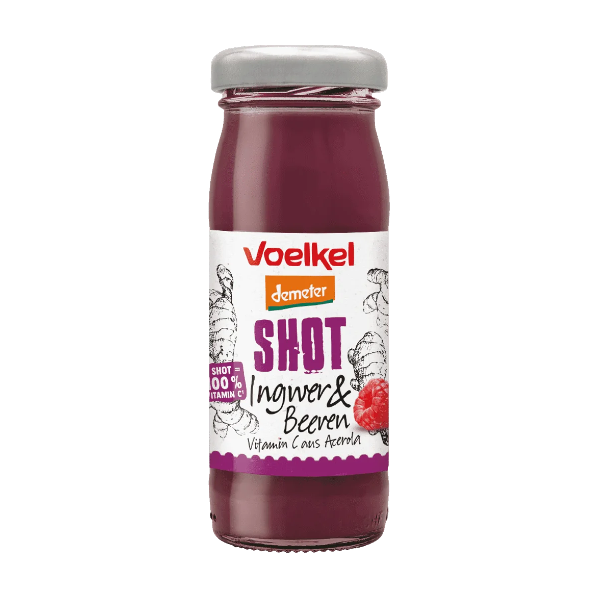 Demeter Voelkel Shot Ingwer&Beeren 95ml