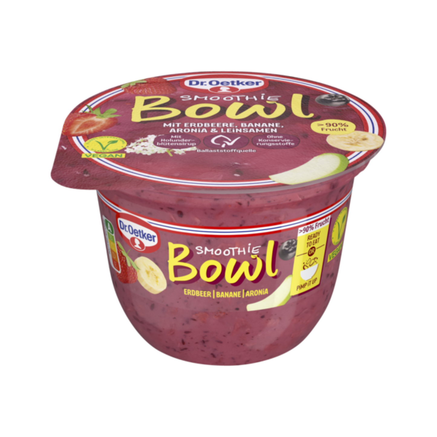 Dr.Oetker Smoothie Bowl Erdbeer-Banane-Aronia 200g