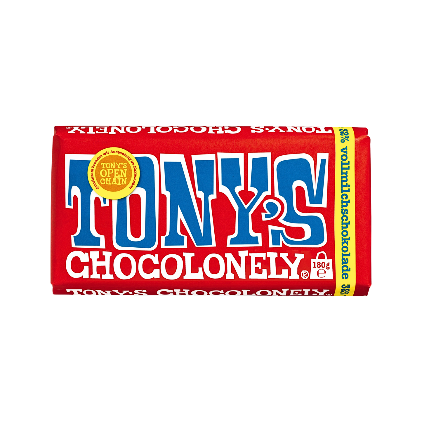 Tony's Chocolonely Vollmilchschokolade 32% 180g