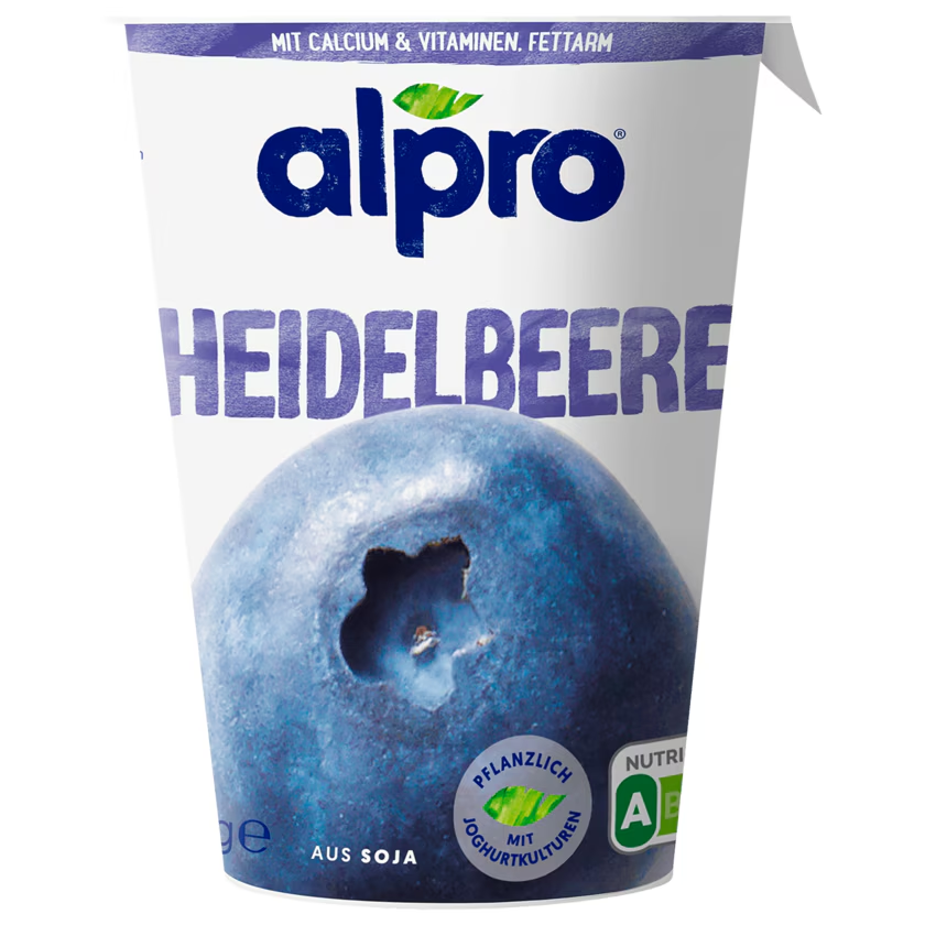 Alpro Joghurtalternative Soja Heidelbeere 400g