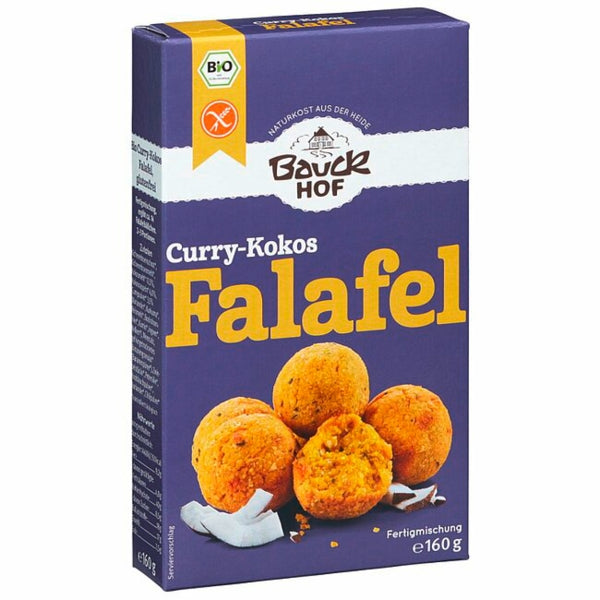 Bio Bauck Mühle Falafel Curry Kokos glutenfrei 160g