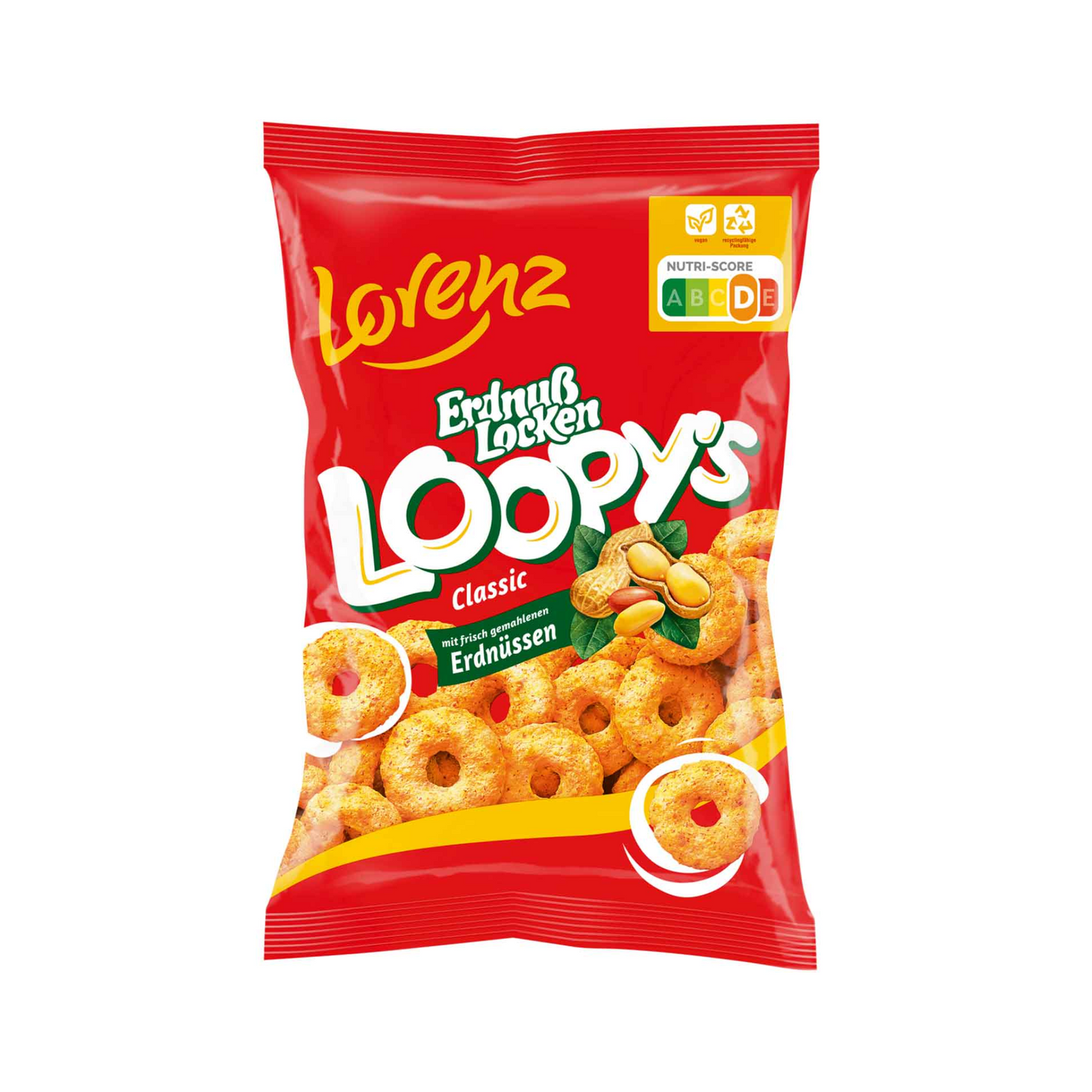 Erdnußlocken Loopy's 130g